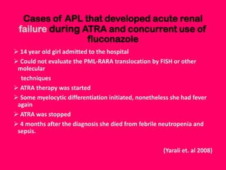 Atra Rash Differentiation Therapy in Acute Promyelocytic Leukemia | PDF