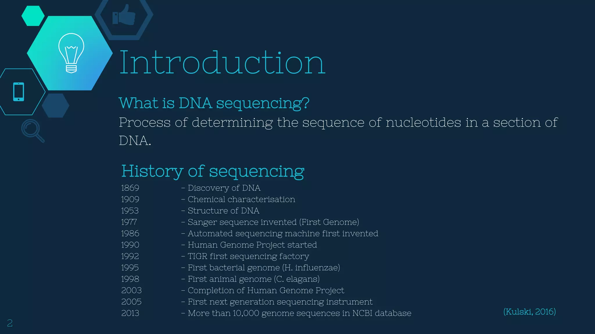 Next generation sequencing in cancer treatment | PPTX