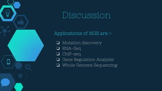 Next generation sequencing in cancer treatment | PPTX
