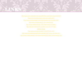 LINKS
http://www.eicar-international.com/definition-extreme-long-shot.html
http://www.mediaknowall.com/camangles.html
http://www.mediacollege.com/video/shots/over-shoulder.html
http://www.mediacollege.com/video/shots/
http://www.mediacollege.com/video/camera/angles/
http://digital-photography-school.com/rule-of-thirds
Camera Shots
http://www.owlnet.rice.edu/~engl377/film.html
http://www.goodphotographyinfo.com/lesson4_point_of_view.html
http://www.mediacollege.com/video/camera/tutorial/01-terminology.html
 