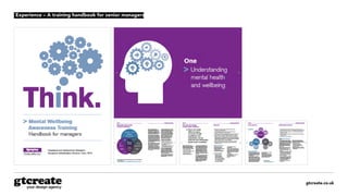 gtcreate.co.uk
Experience – A training handbook for senior managers
 