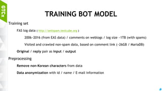 61
USEFUL TIPS
Sequence-to-sequence model really work well with grammar / tone engine
This is important for today’s.
 