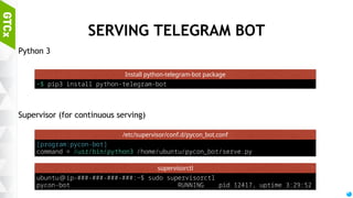 80
That’s why
we are prototyping
Handheld Machine Learning devices
using Nvidia GTX 1070 & SkyLake
With Sorna Framework and
Nublar webGUI
Sorna: Our Open-source
distributed code running platform
(https://github.com/lablup/sorna)
 