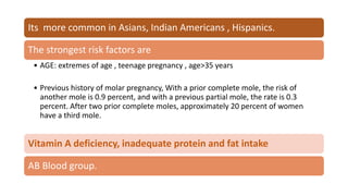 Molar pregnancy .pptx