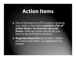 GTD for Educators
