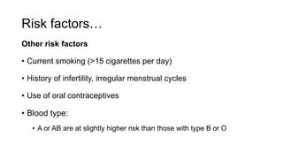 H Slightly More Development Risk Gestational Trophoblastic Disease Detailed | PPTX