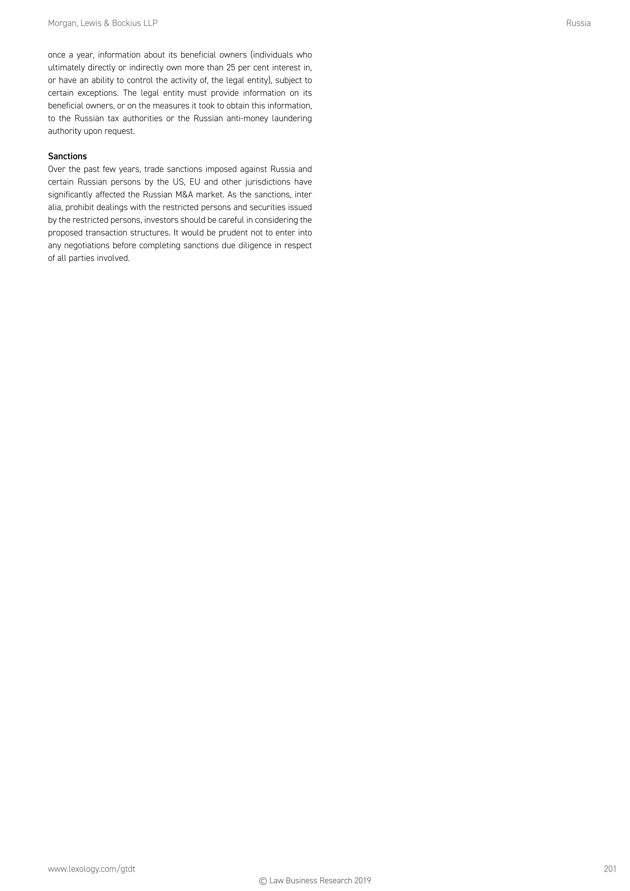 Getting the Deal Through: Public M&A