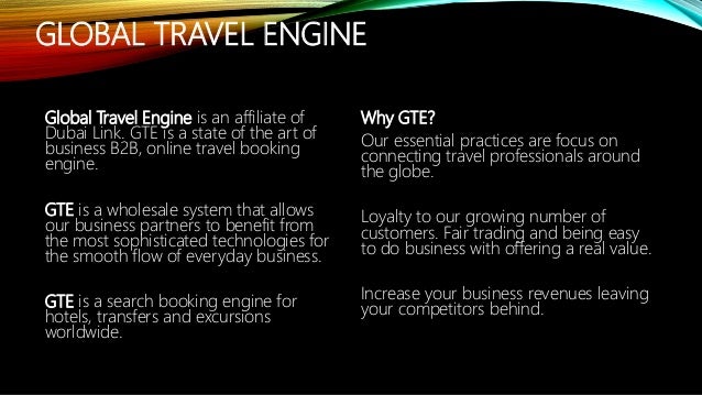 global travel engine gte