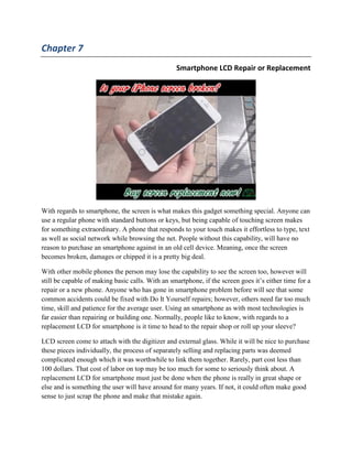 A GUIDE OF BUYING WHOLESALE SMARTPHONE LCD SCREENS | PDF