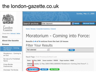the london-gazette.co.uk 