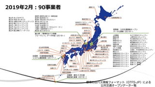 2019年2月：90事業者
 
