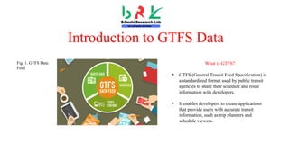 GTFS Data Made Simple: A Practical Guide to Transit Feed Specification ...