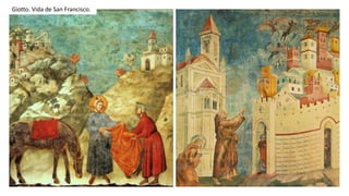 Giotto. Vida de San Francisco.
 