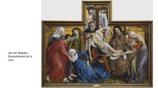 Van der Weyden.
Descendiment de la
creu.
 