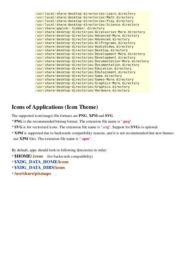 gtk 2 0 app desktop app chooser xpm file format