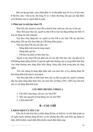 Giáo Trình Khí cụ điện | PDF