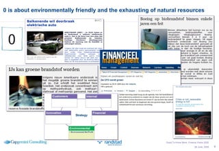 0 is about environmentally friendly and the exhausting of natural resources 26 June, 2009 Good To Know More; Finance Vision 2020 