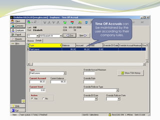 If desired, the software can track the number of payrolls a deduction should impact, and track the total amount of the scheduled deduction…