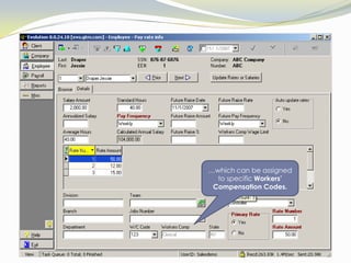 Amount used per payroll