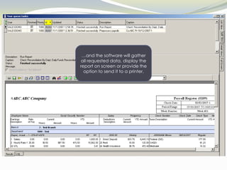 …choose the check date…