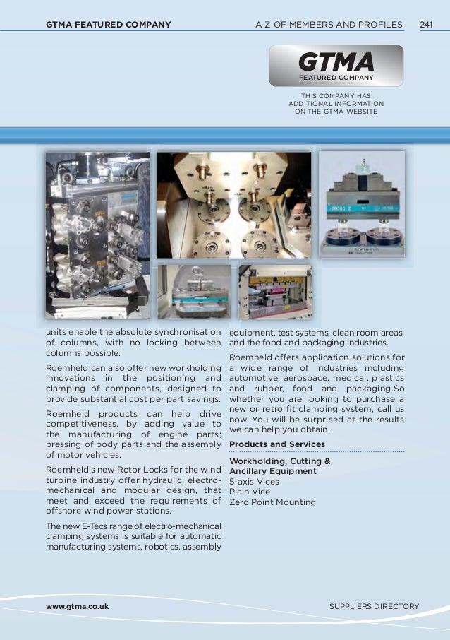 GTMA Member Pages AZ