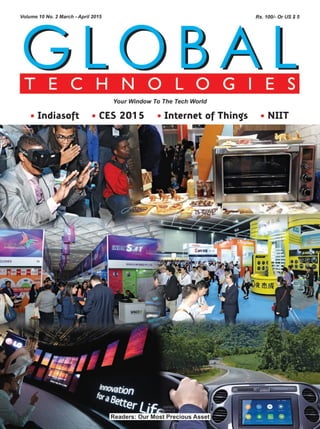 Global Technologies March - April 2015 CES, NIIT, Indiasoft, IoT