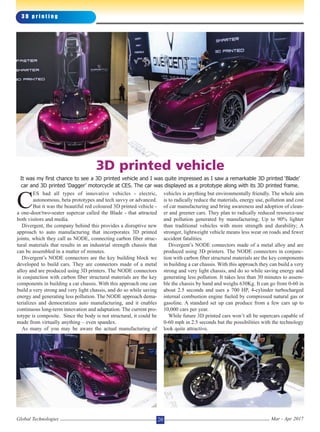Gt march april issue 2017 Global Technologies