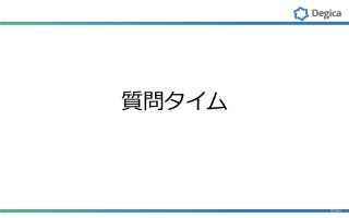質問タイム
 