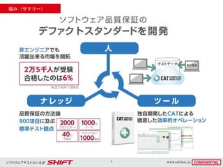 4
強み（サマリー）
 