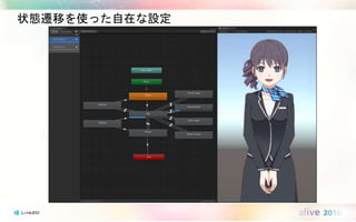 状態遷移を使った自在な設定
 