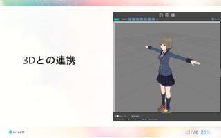 3Dとの連携
 
