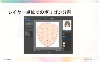 レイヤー単位でのポリゴン分割
 