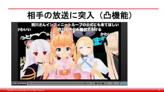 Copyright © monobitengine Inc.All Rights Reserved. 43
相手の放送に突入（凸機能）
 