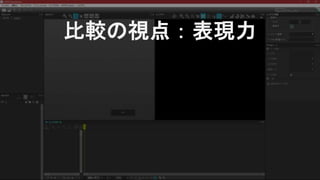 比較の視点：表現力
 