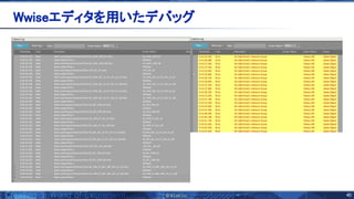 40 
　
Wwiseエディタを用いたデバッグ 
 