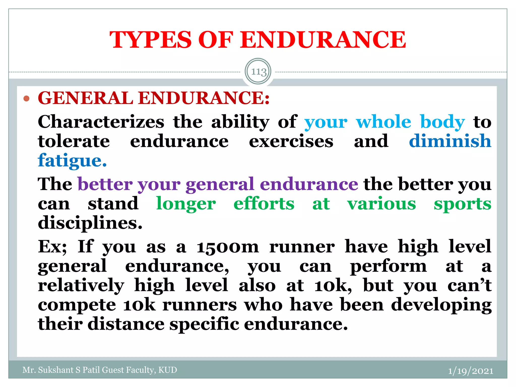 GTMT Training components