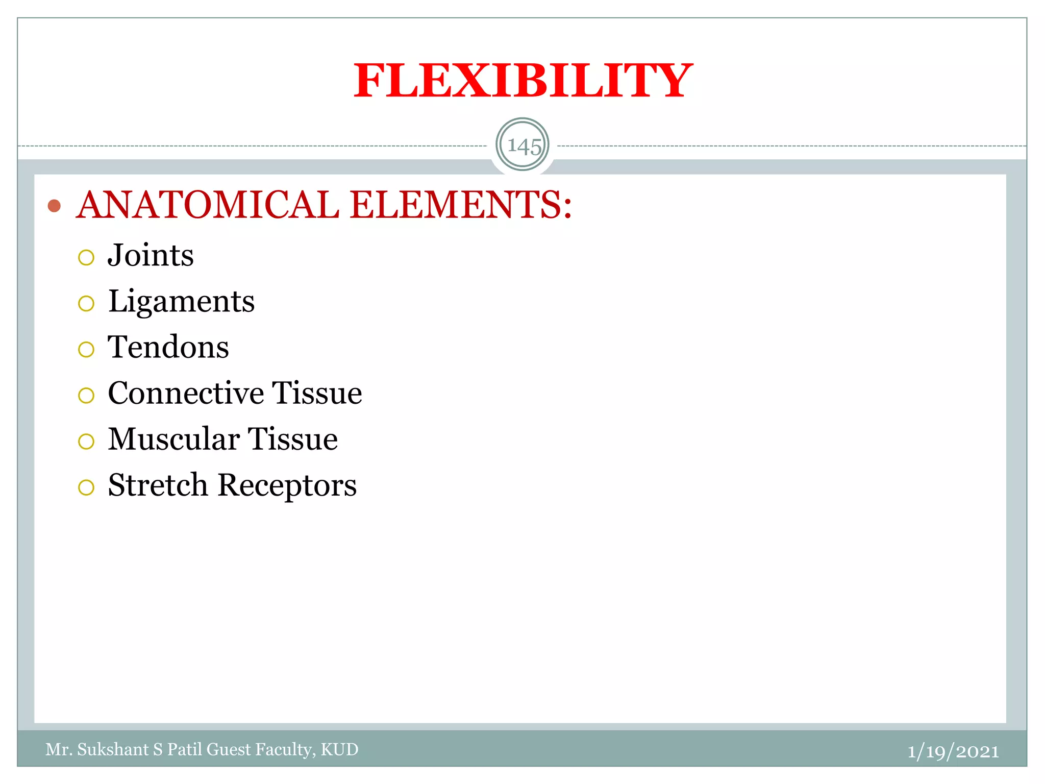 GTMT Training components