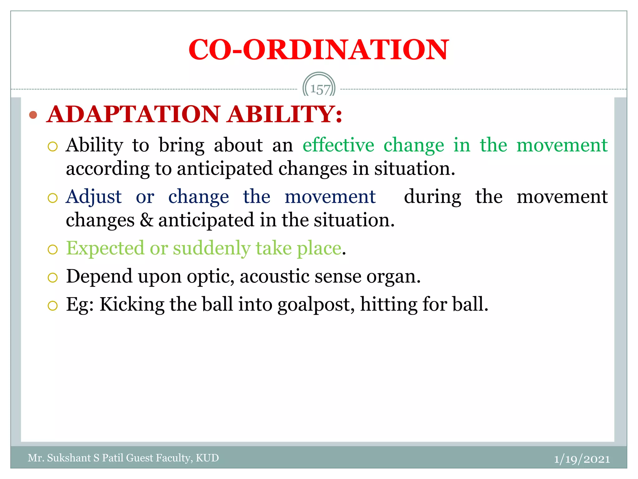 GTMT Training components