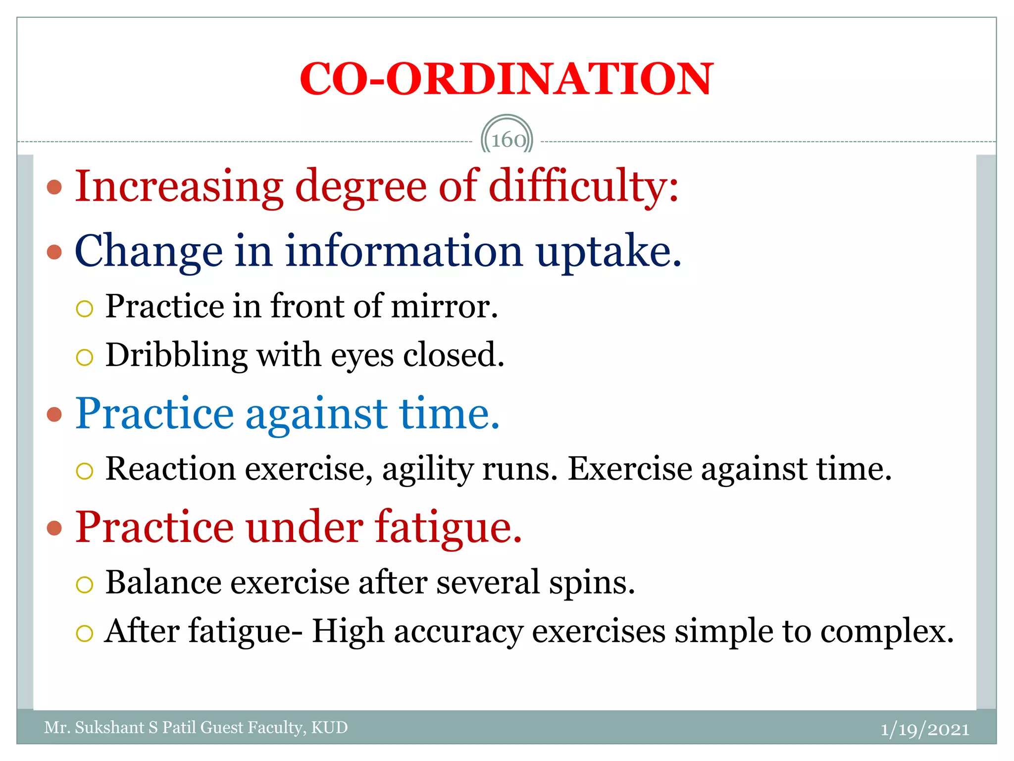 GTMT Training components