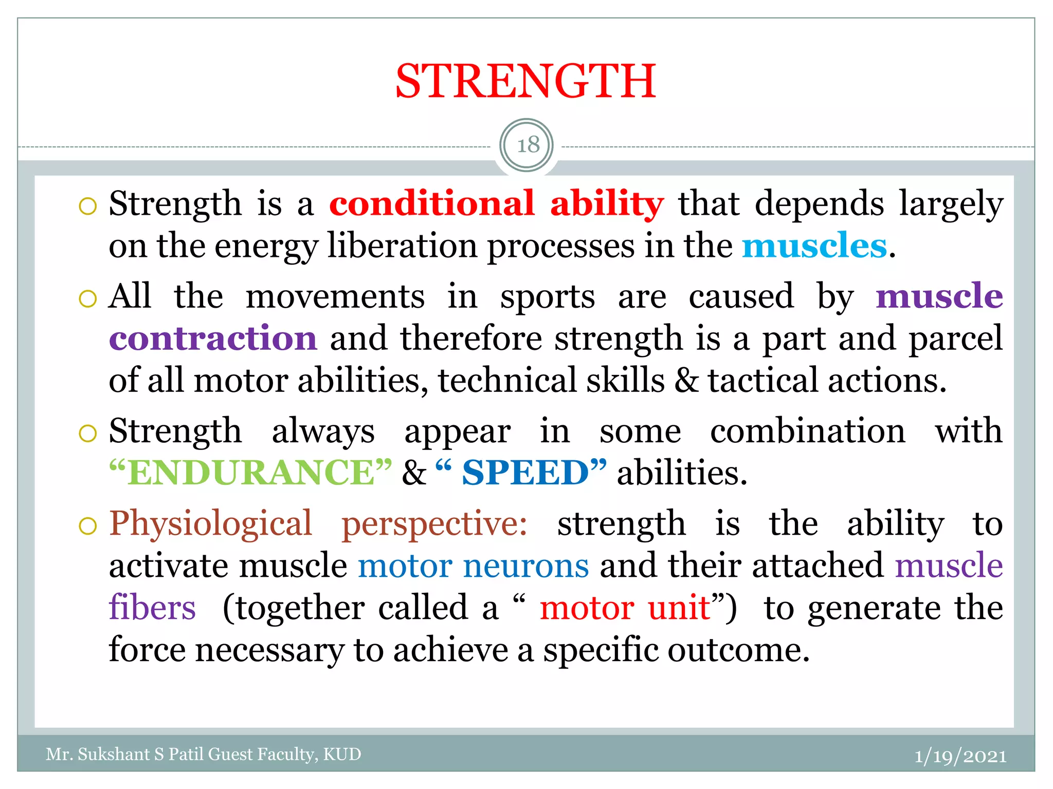 GTMT Training components
