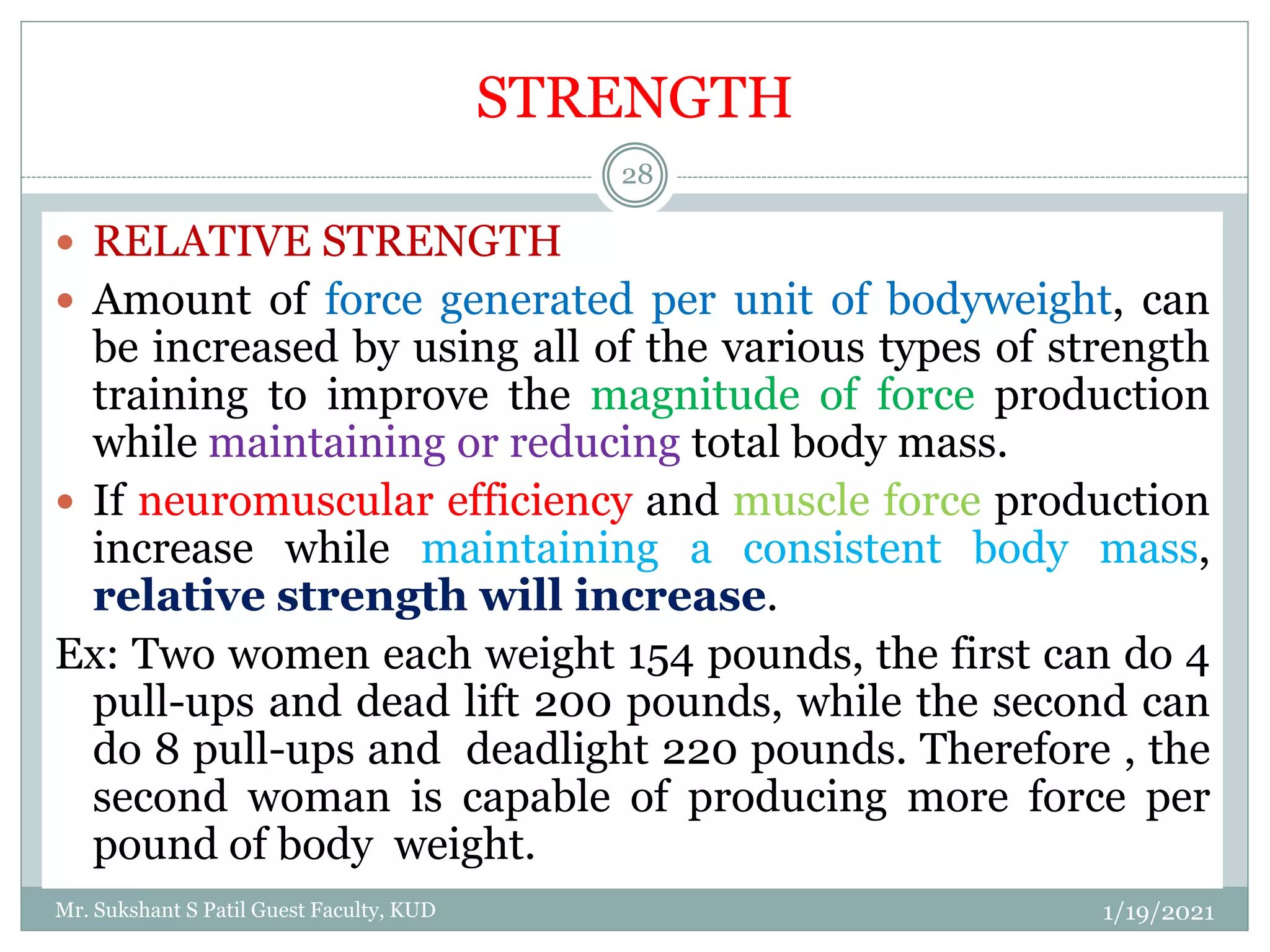GTMT Training components