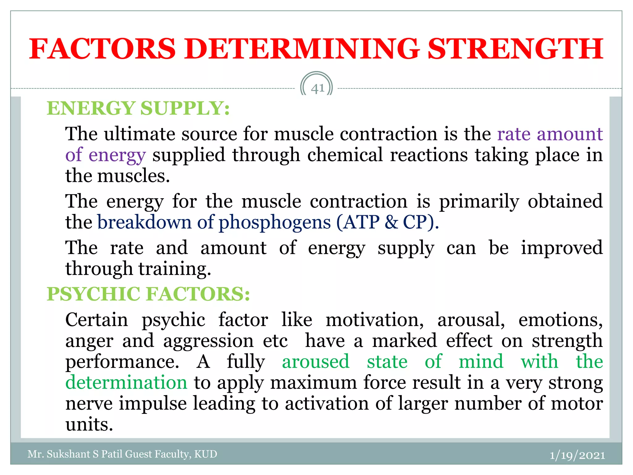 GTMT Training components