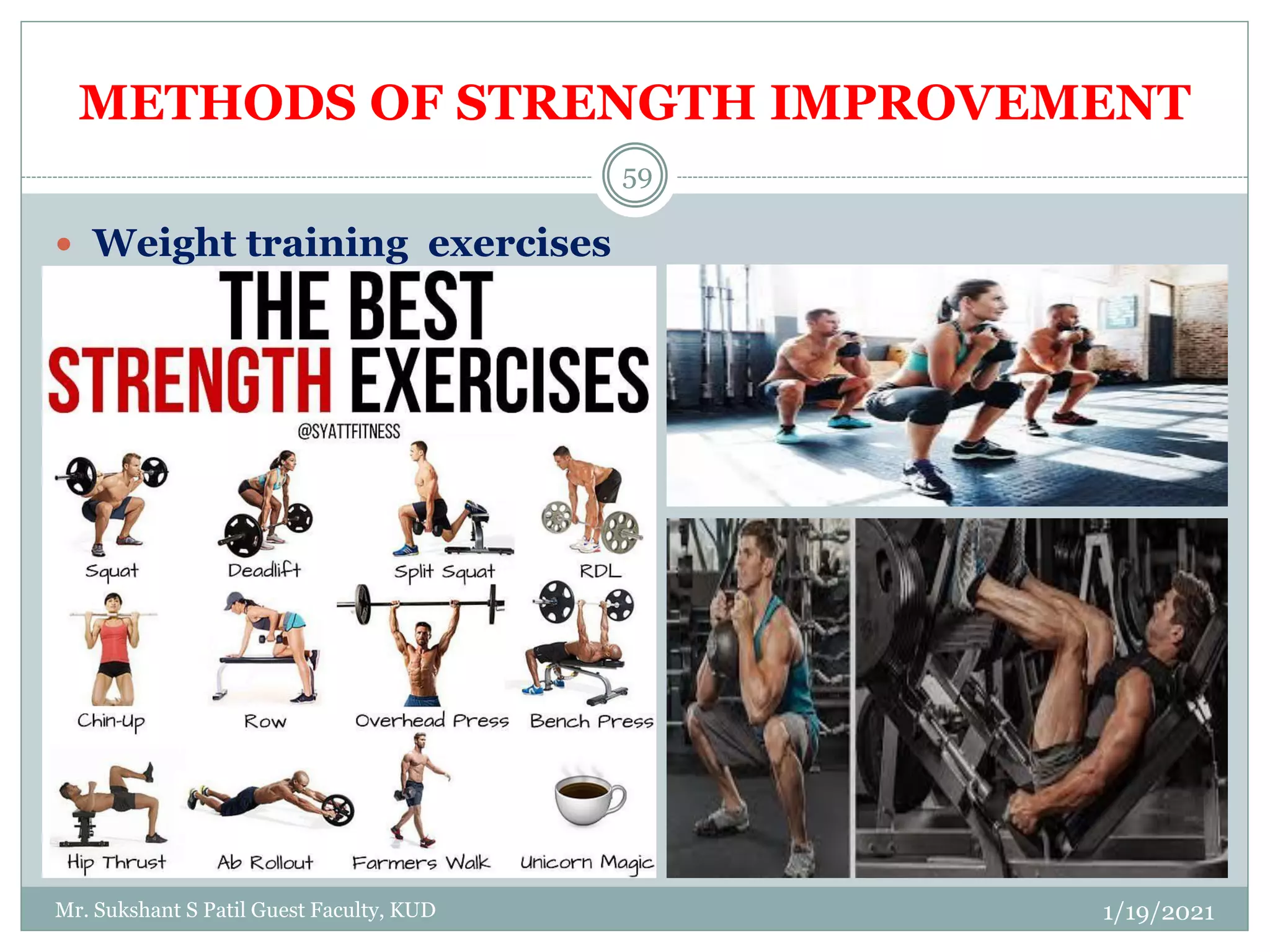 GTMT Training components