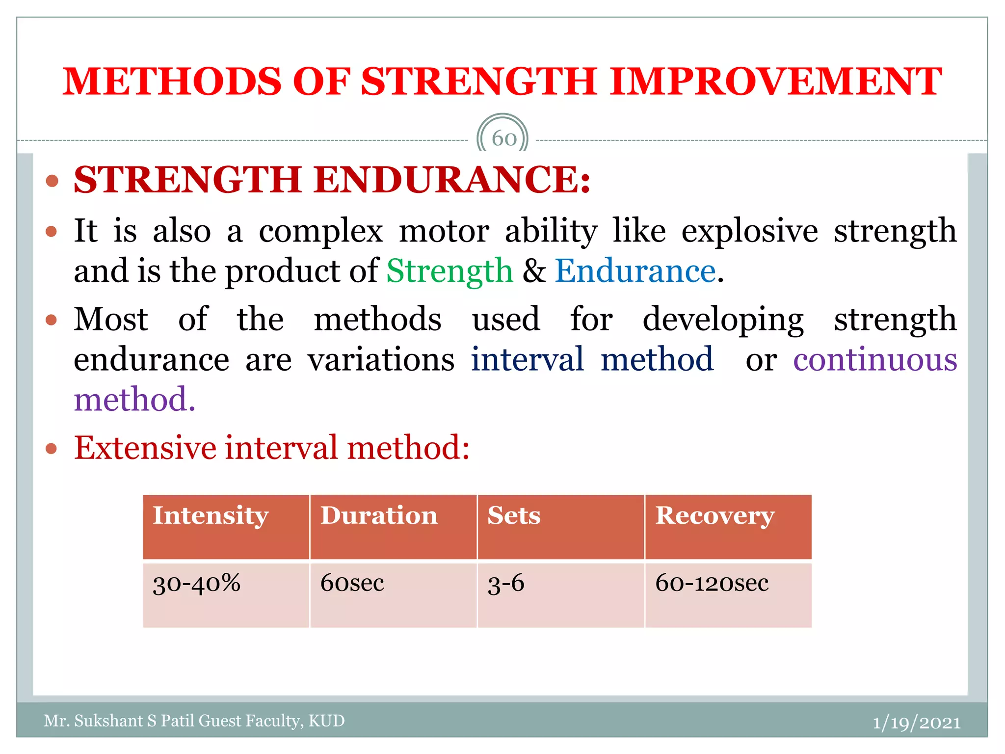 GTMT Training components