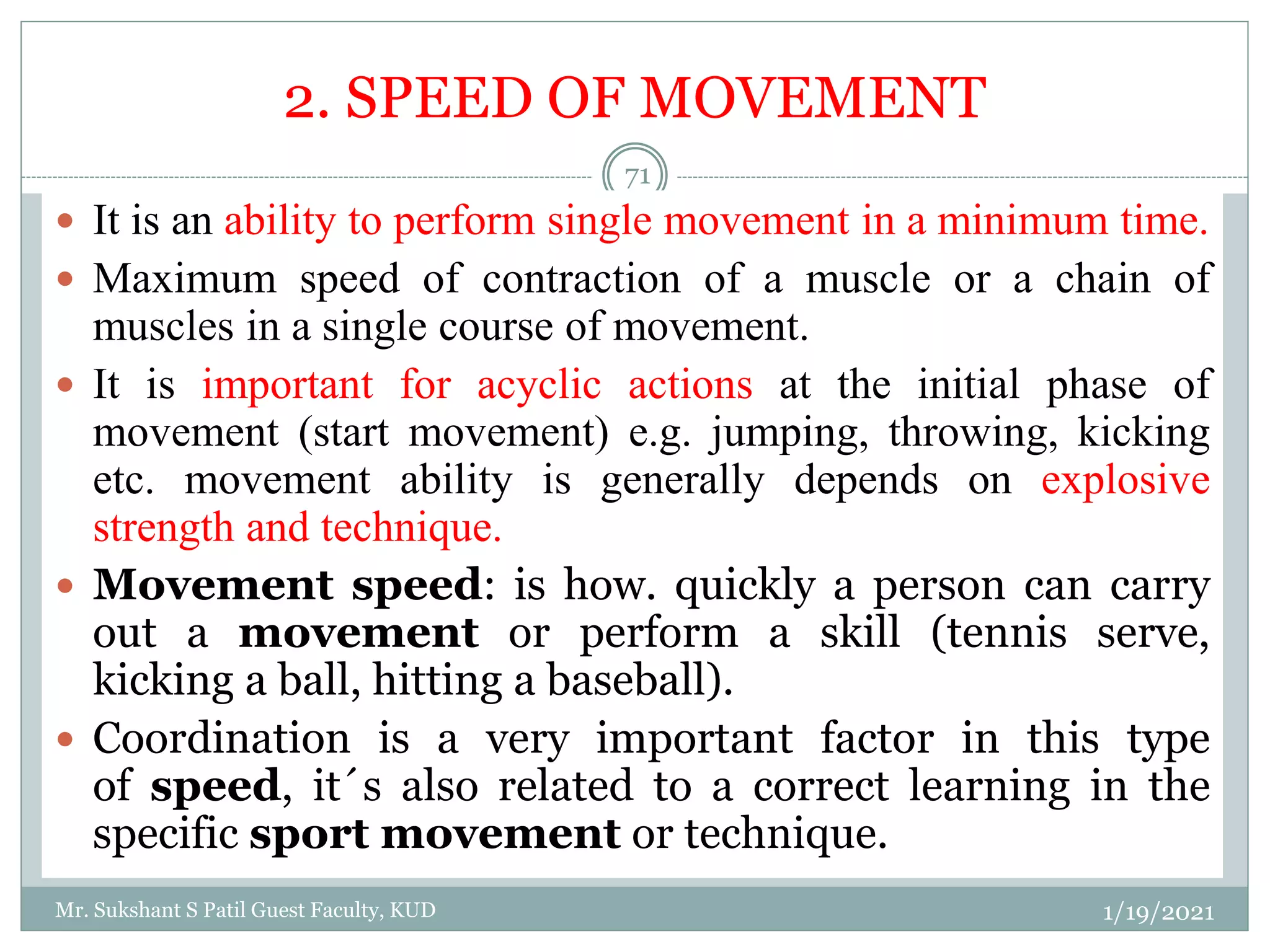 GTMT Training components