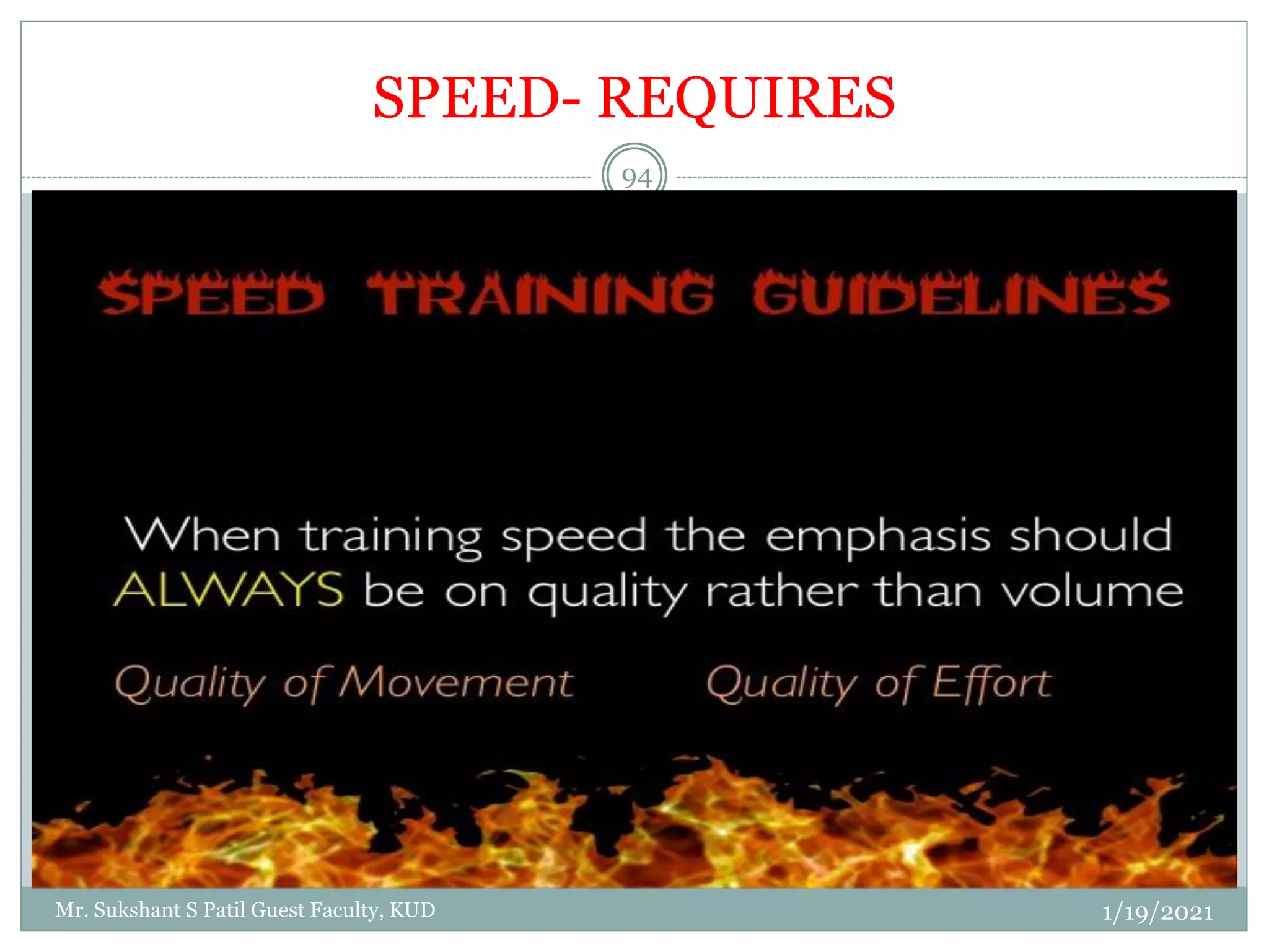 GTMT Training components