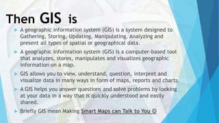 Introduction to arc gis | PDF