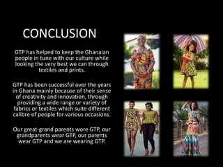 Gtp Textiles GTP | PPTX