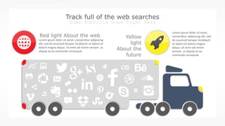 w w w . D o m a i n . c o m Page 15
www.MainSlide.com
© All Rights Reserved.
Confidential
THE COMPANY PRESENTATION TEMPLATE NAME
Track full of the web searches
Some Subtitle Goes Right Here
Red light About the web
Lorem ipsum dolor sit amet, consectetur adipiscing
elit, sed do eiusmod tempor incididunt ut labore et
dolore magna aliqua. Ut enim ad minim veniam, ut
aliquip ex ea commodo consequat.
Yellow
light
About the
future
Lorem ipsum dolor sit amet,
consectetur adipiscing elit, sed
do eiusmod tempor incididunt
ut labore et dolore magna
aliqua. Ut enim ad minim
veniam, ut aliquip ex ea
commodo consequat.
 