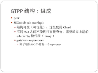 Gtpp general truncated pyramid p2 p architecture over structured dht ...